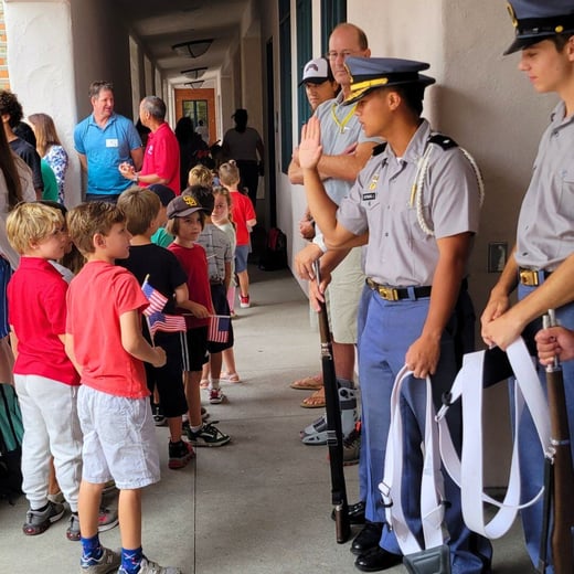 ANA JROTC at Roger Rowe Elementary